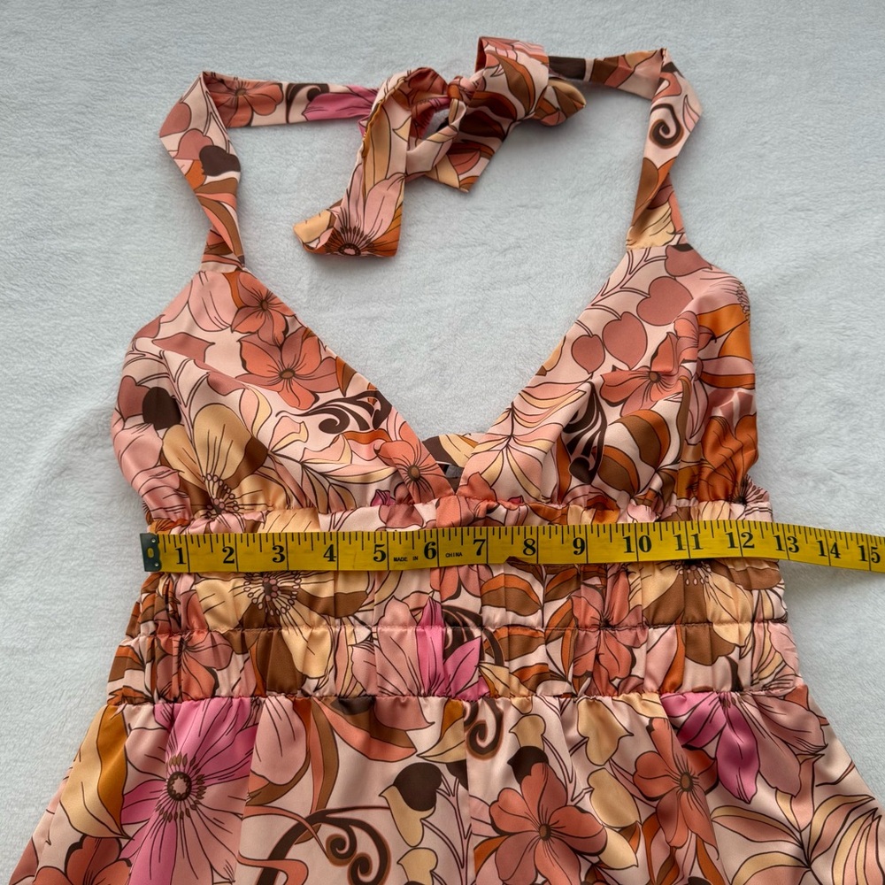 Rays For Days Betony Jumpsuit in Bardot Floral Size Medium Retro Style - Picture 10 of 12